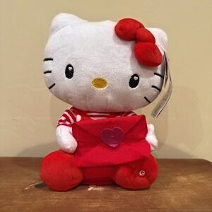 NWT Hello Kitty Valentine's Day 2023 Animated 10" Plush Stepper Music Sweetheart